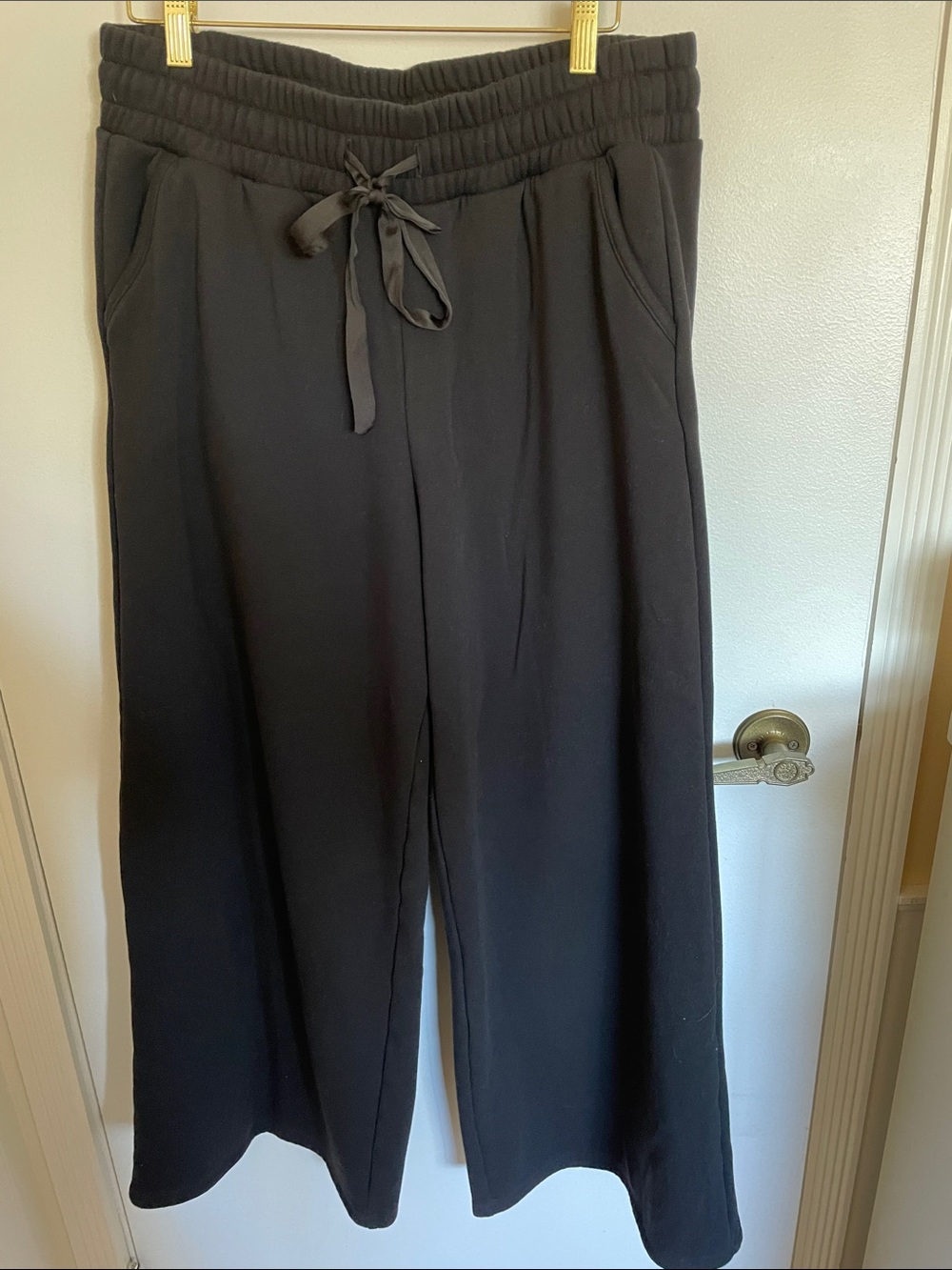 Torrid Sleep Black Wide Leg Drawstring Pants